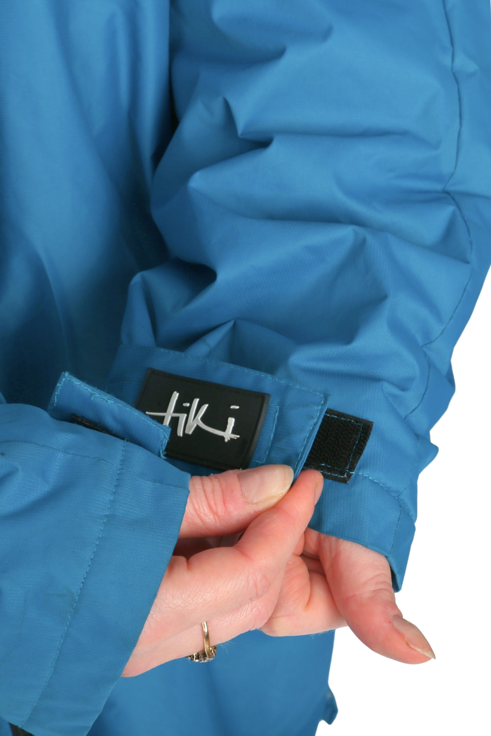 Tiki Tech Robe Teal With Grey Lining