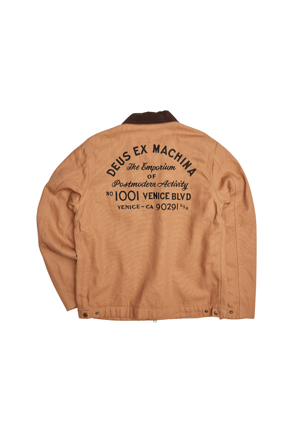 Deus Address Mens Workwear Jacket Dijon Tan