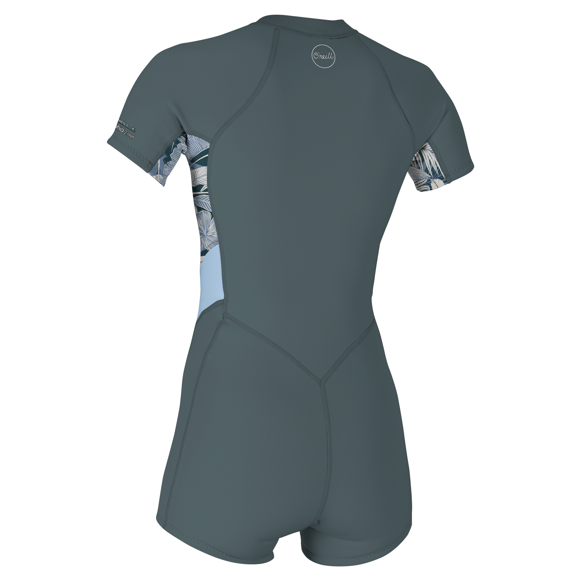 O'Neill Womens Bahia 2/1 Front Zip S/S Spring Suit