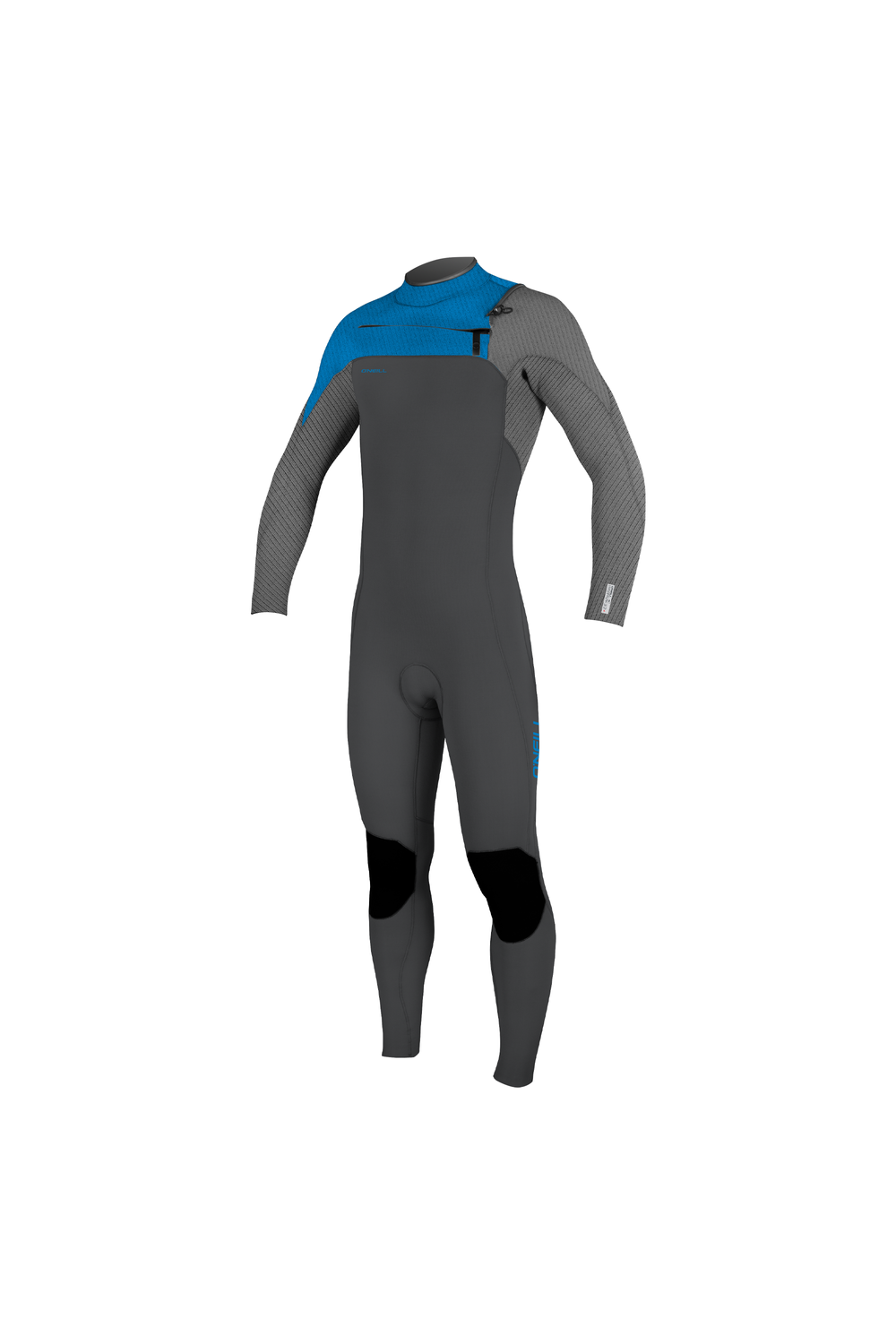 O'Neill Youth Hyperfreak 3/2+ Chest Zip Full Graph Smoke Bali Blue