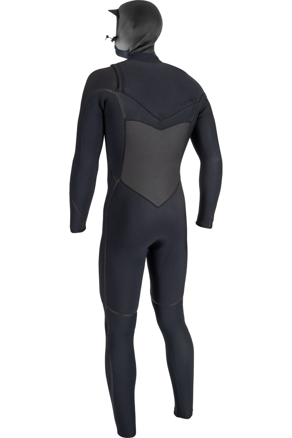 O'Neill Psycho Tech Wetsuit 6/4+ Chest Zip Hooded Black