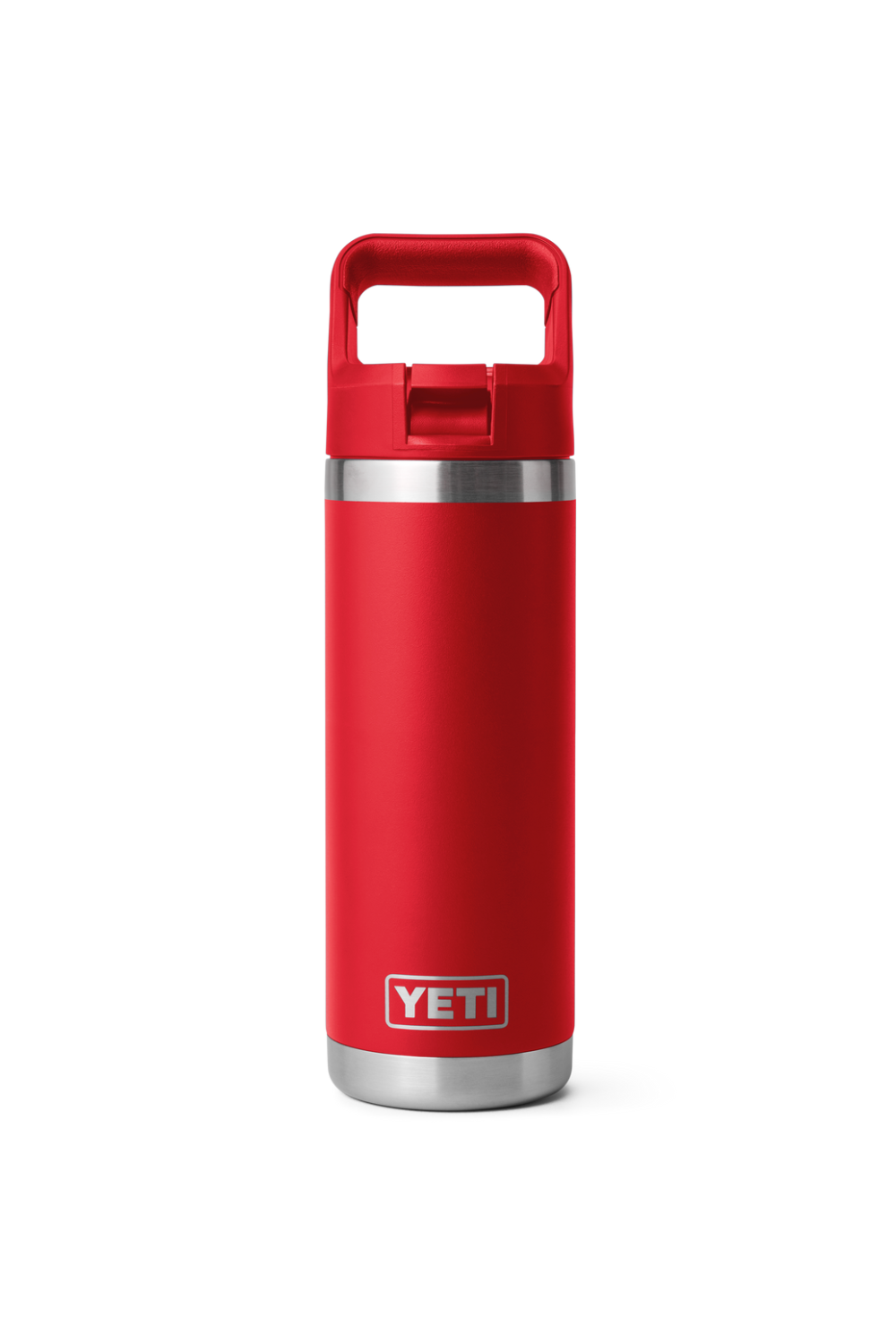 Yeti Rambler 18 Oz Straw Bottle Rescue Red