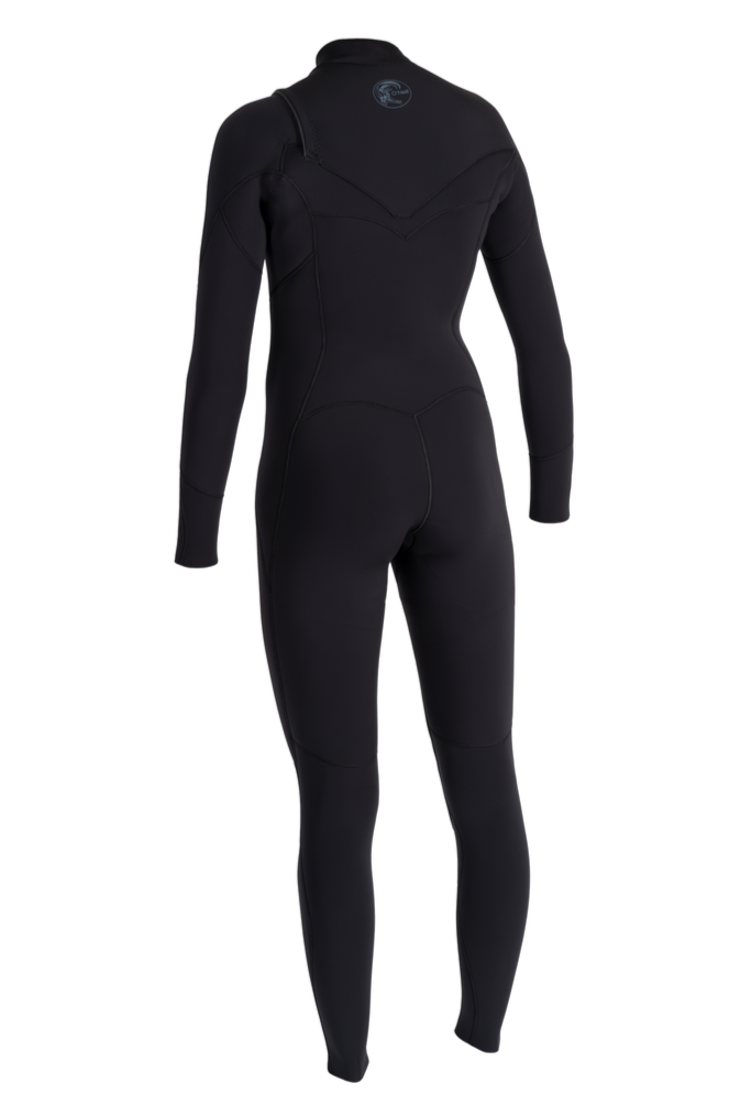 O'Neill Womens O'riginal RG8 4/3 Wetsuit Chest Zip Black