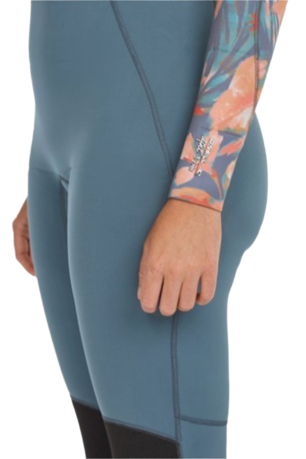 O'Neill Womens Epic 3/2Mm Chest Zip Full Wetsuit Copenblue/Paintropics