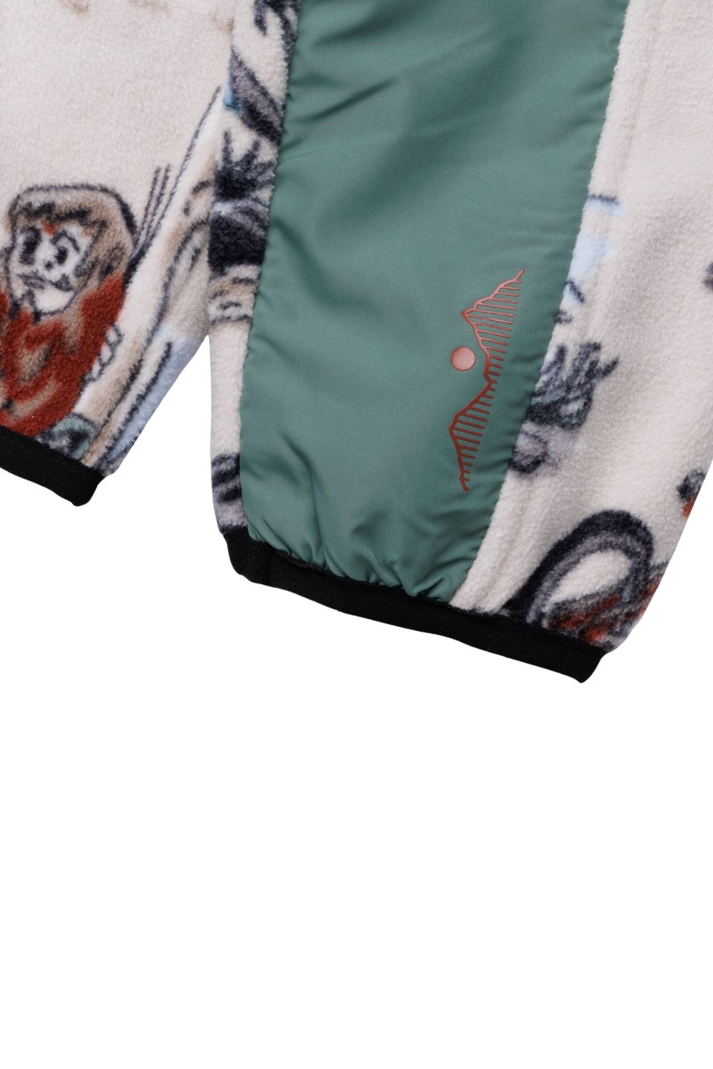 Kavu Teannaway Mens Polar Fleece Snap Pullover Places To Be