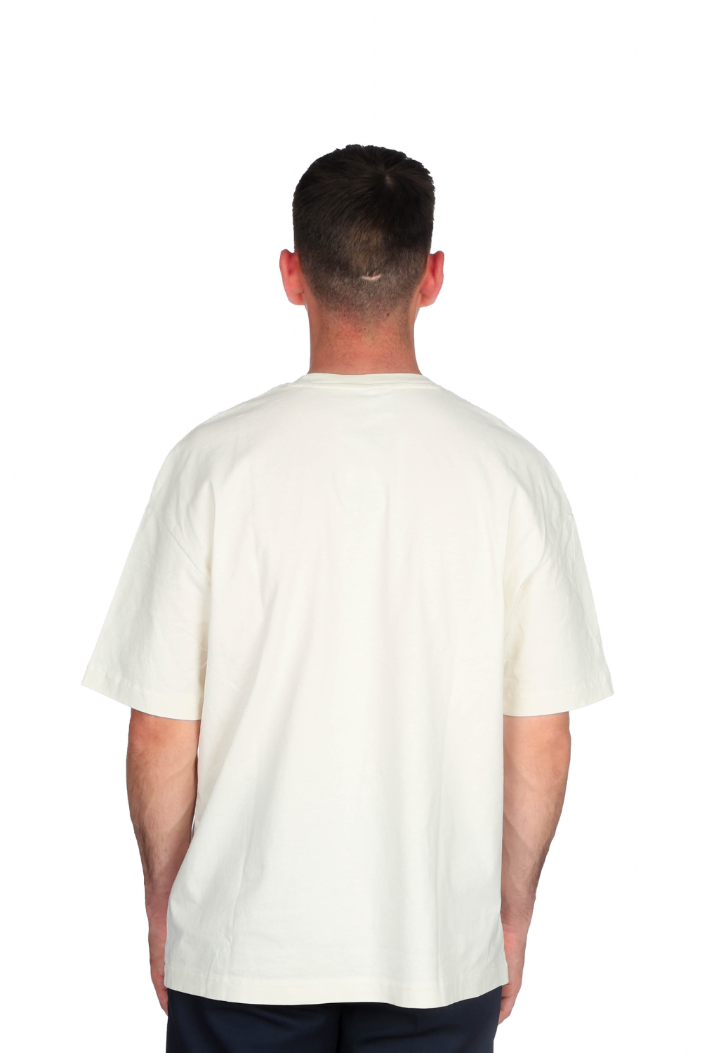 BamBooBay Re-Worked T-Shirt Ivory