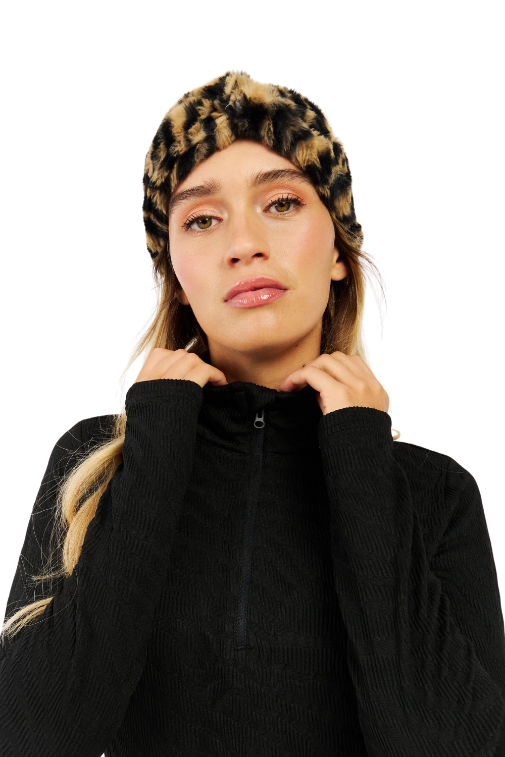 Protest PRTShirley 1/4 Zip Active Fleece True Black