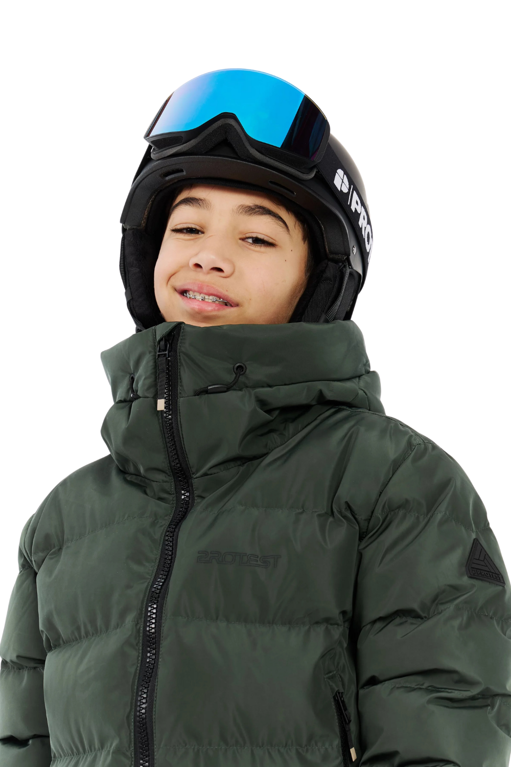 Protest PRTDillon Junior Snow Jacket Kale Green