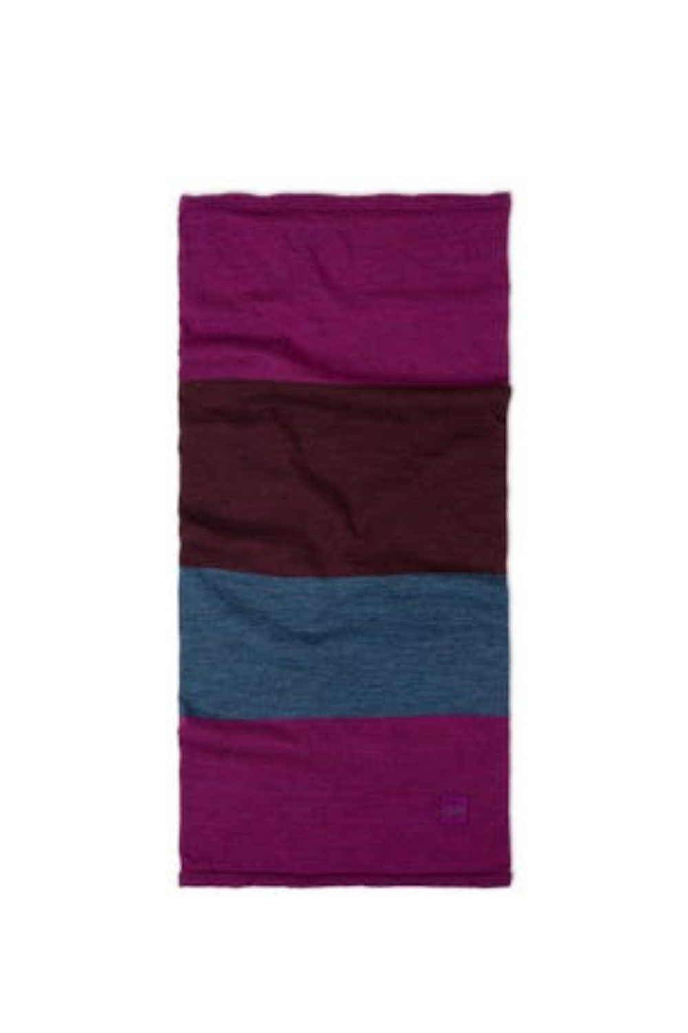 Buff Merino Move Multifunctional Neckwear Block Magenta