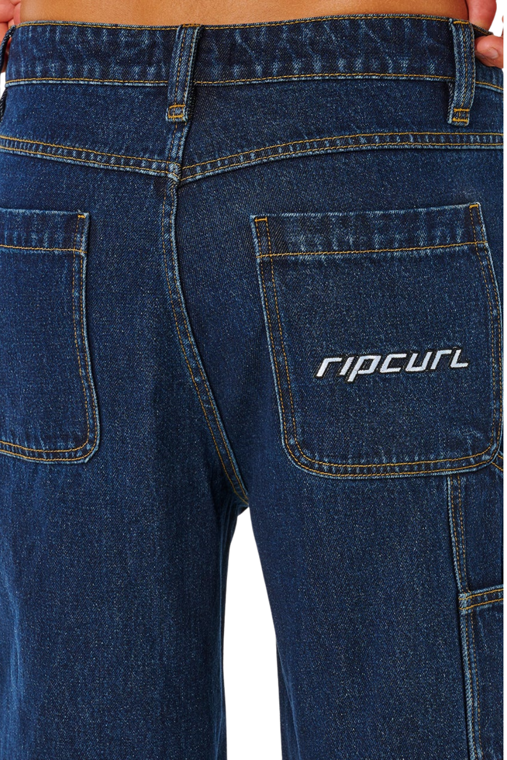 Rip Curl Nu Dose Mens Denim Walk Shorts True Indigo