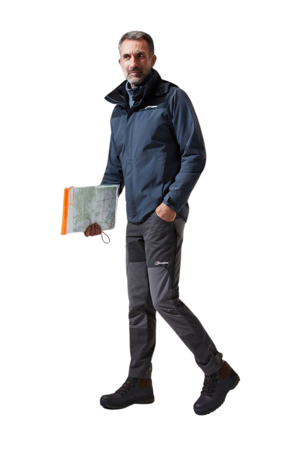 Berghaus Hillwalker Inter Active Shell Jacket Am Carbon Black