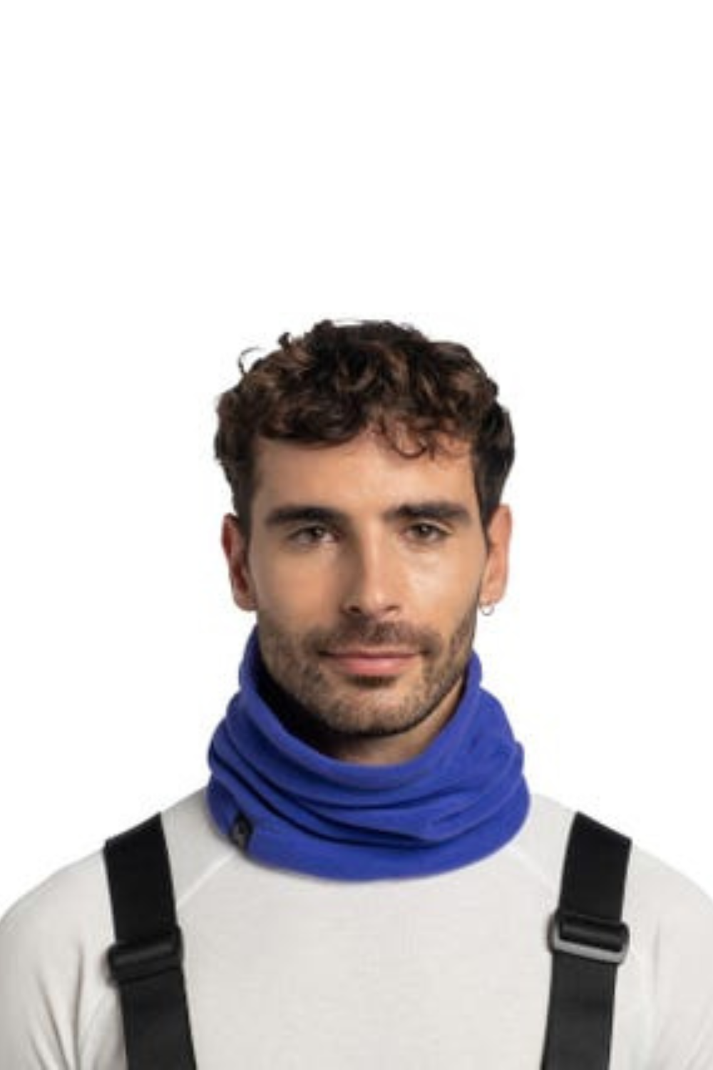 Buff Polar Neckwarmer Solid Ultramarine