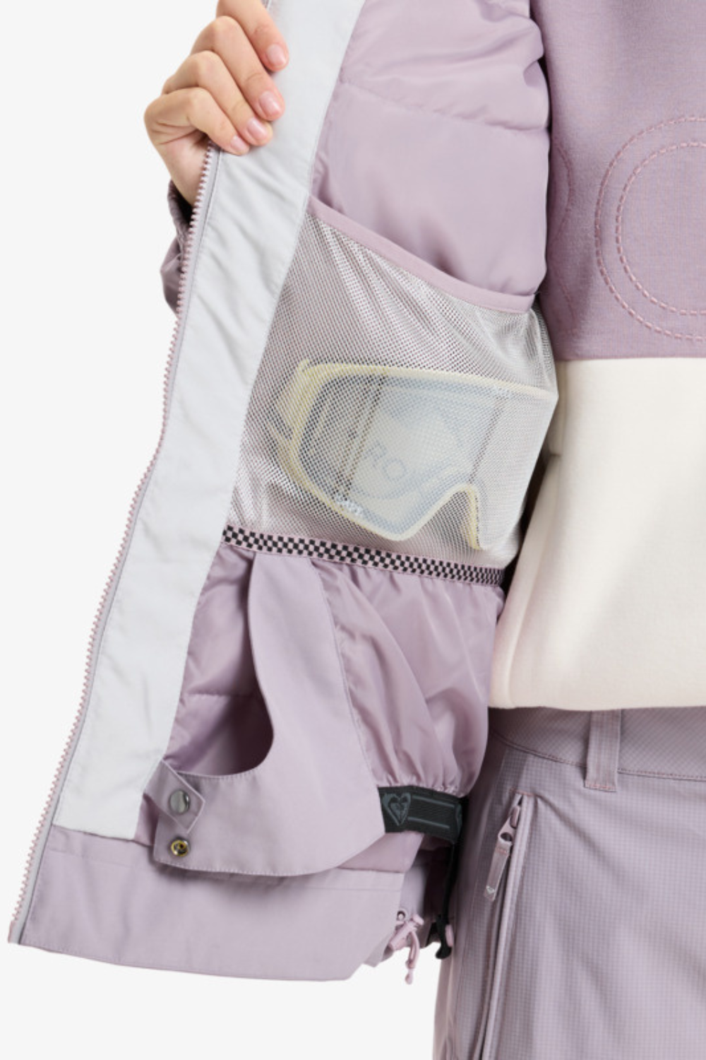 Roxy Womens Cross Contour Technical Snow Jacket Nirvana