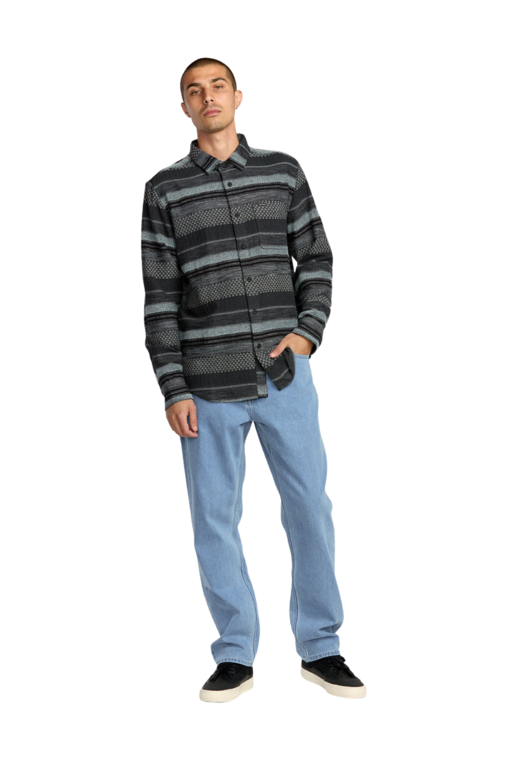 Volcom Fivedown Mens Jeans Camper Blue