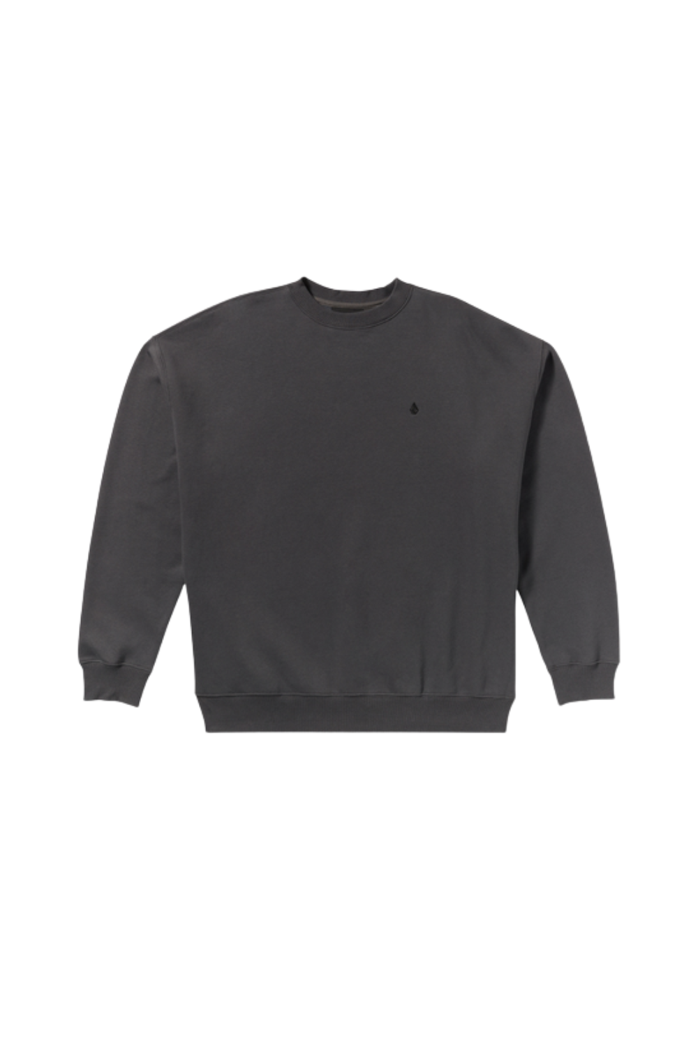 Volcom Single Stone Sweatshirt Asphalt Black