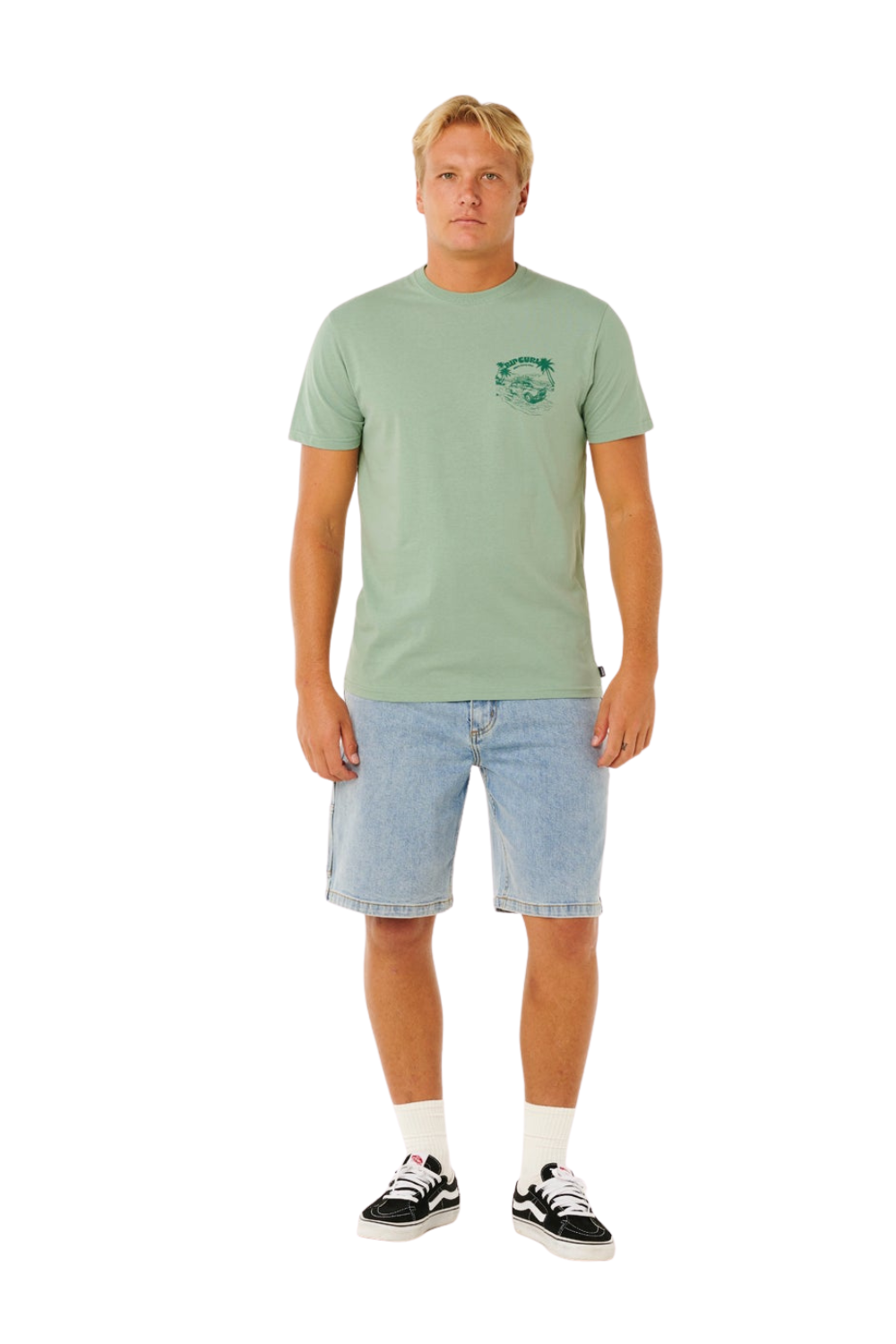 Rip Curl Keep On Trucking Mens T-Shirt Aloe