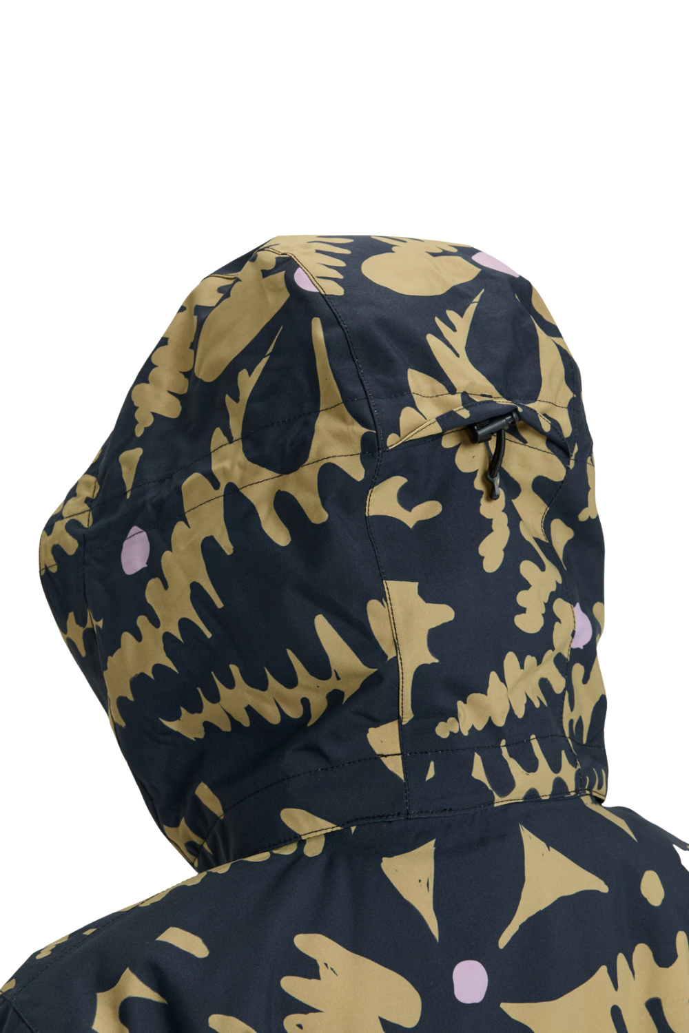 Roxy Womens Jetty Technical Snow Jacket Fennel Seed Big Flower