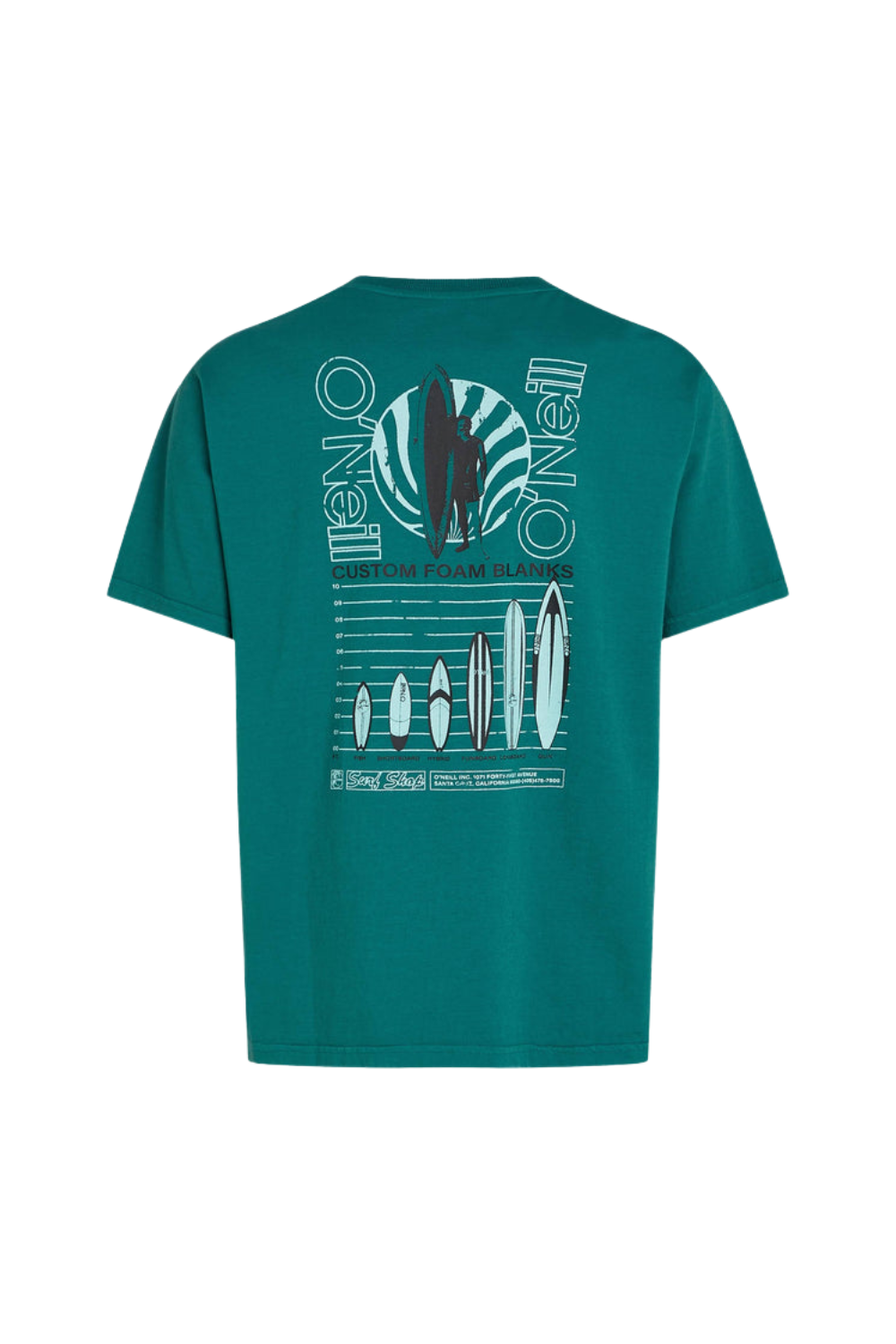 O'Neill O'Riginals Vintage Mens Graphic T-Shirt Botanical Heat