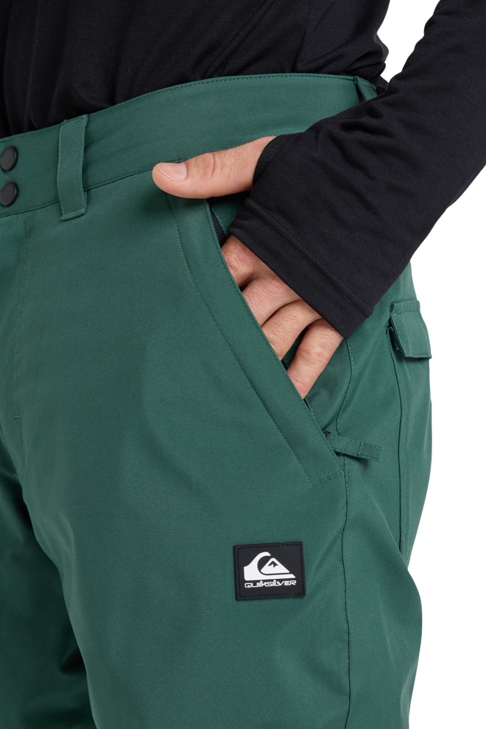 Quiksilver Mens Estate Technical Snow Pants Trekking Green