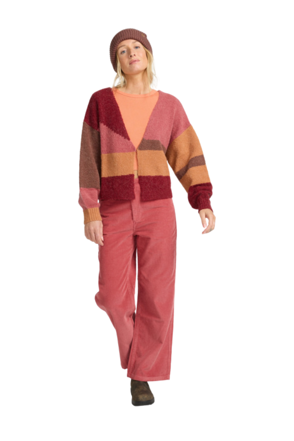 Billabong On You Cardigan Wild Ginger