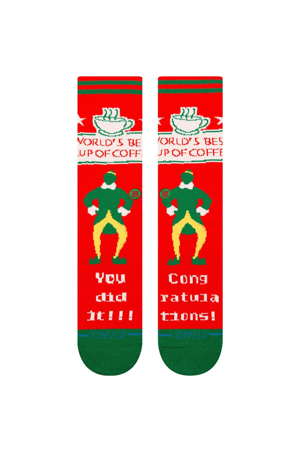 Stance Worlds Best Socks Red