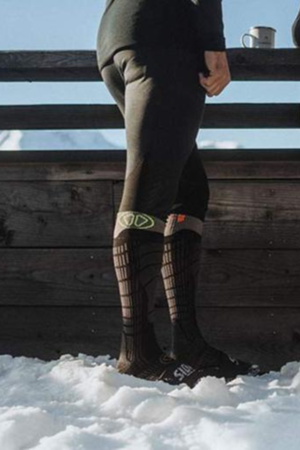 Sidas Ski Comfort Socks Grey/Black