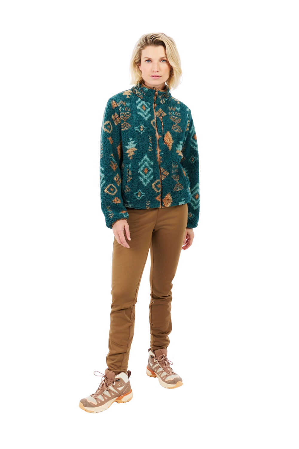 Protest PRTAdele Full Zip Fleece Rainstorm Blue