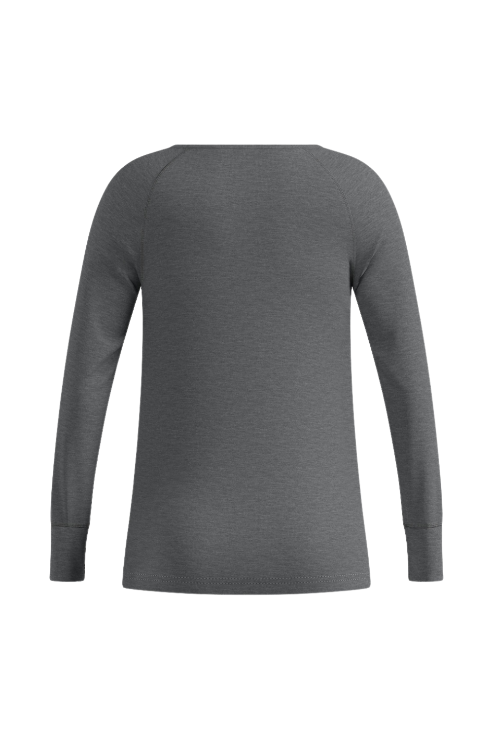 Odlo Active Warm Kids Base Layer Top Steel Grey Melange