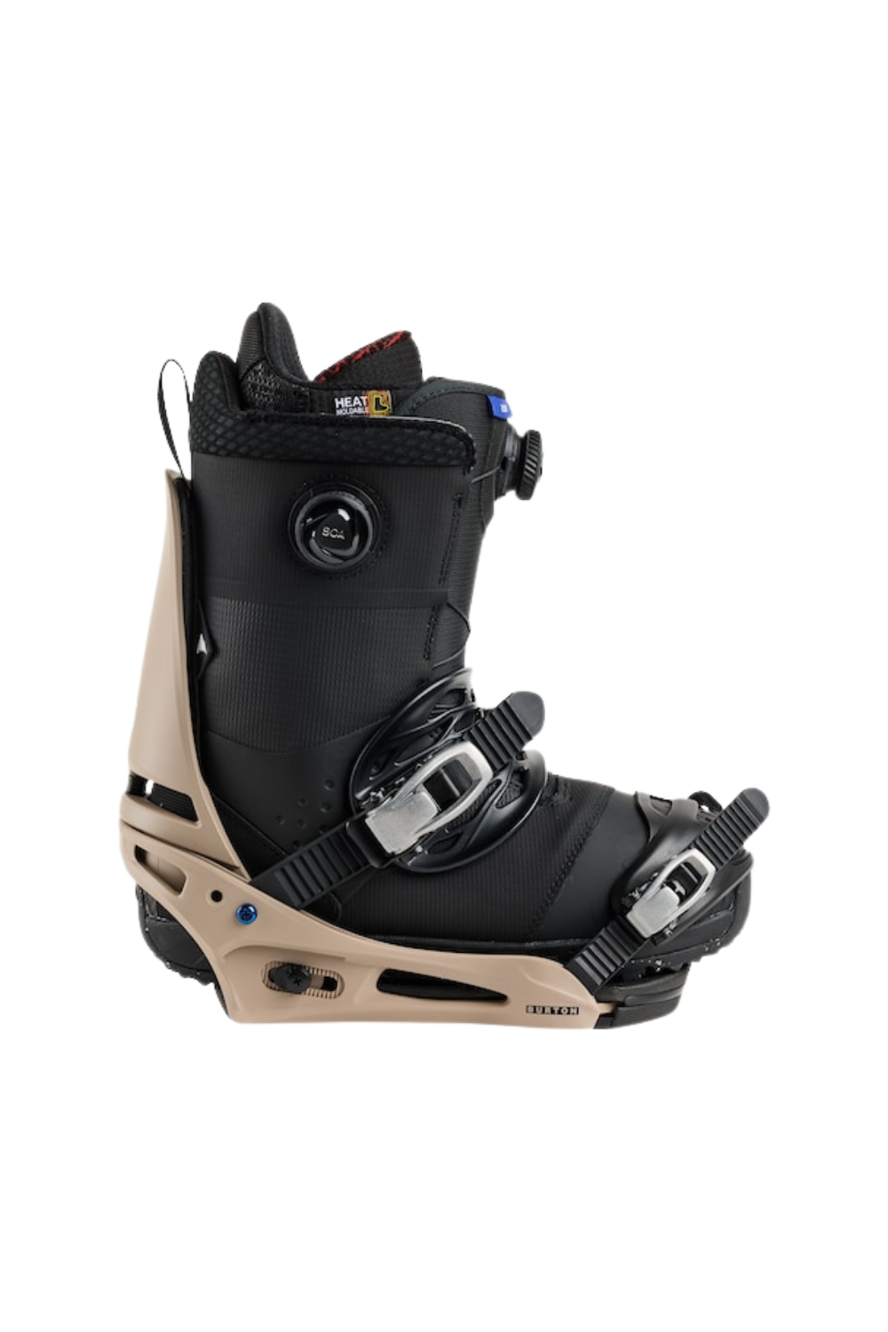 Burton Mens Cartel Re:Flex Snowboard Bindings Summit Taupe