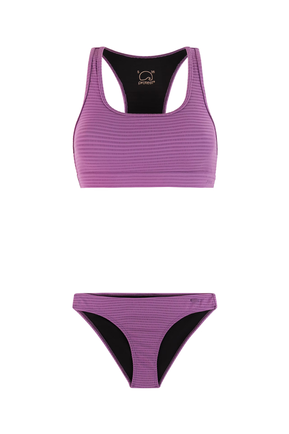 Protest PRTEager Surf Bikini Set Jelly Purple