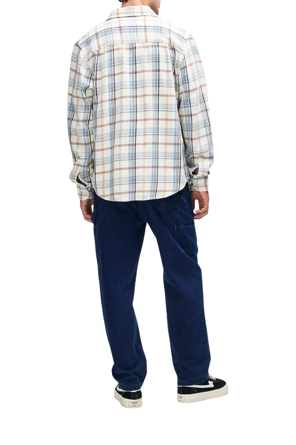 Deus Vacay Mens Check Shirt Natural Check