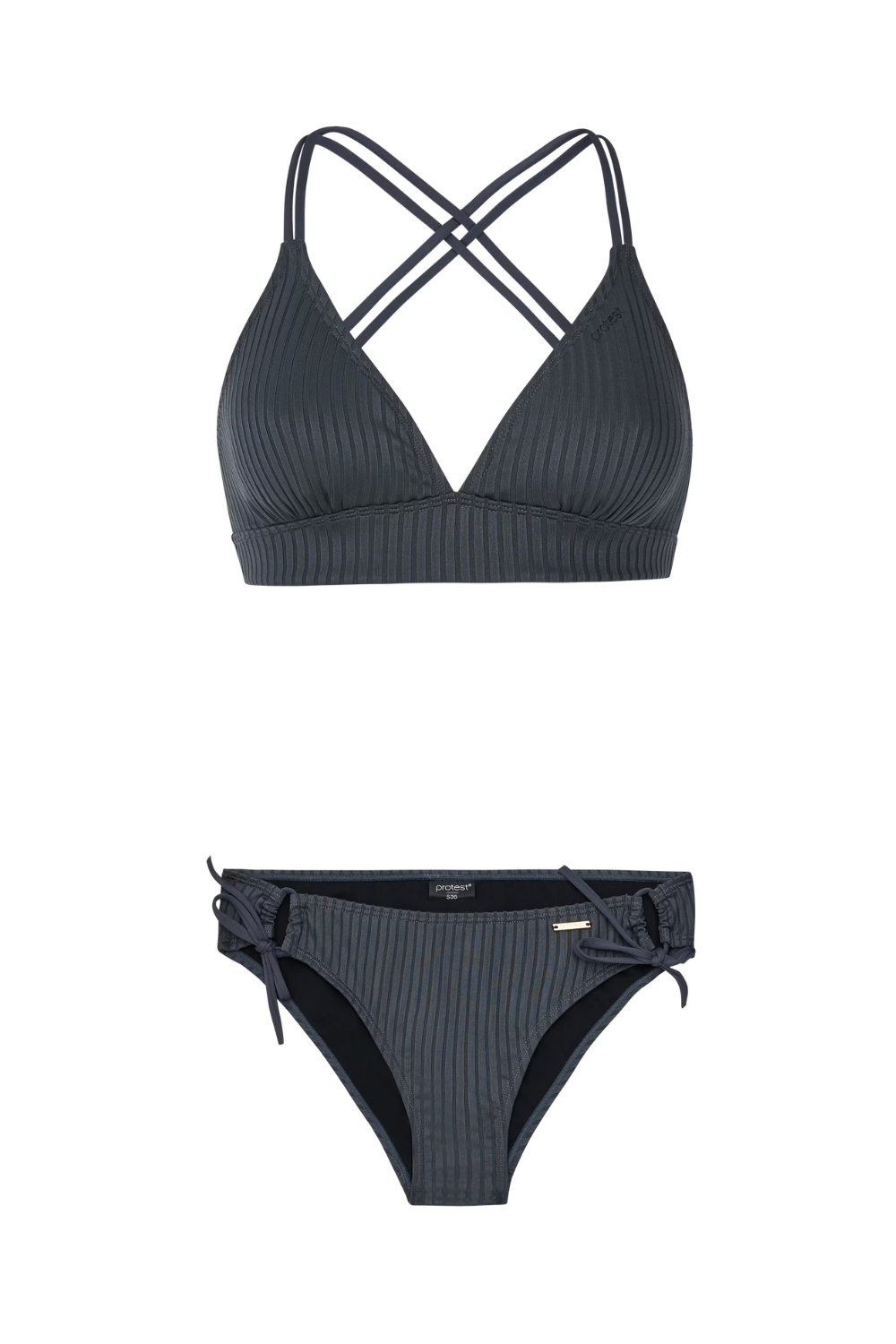 Protest PRTCosta Triangle Bikini Set True Black