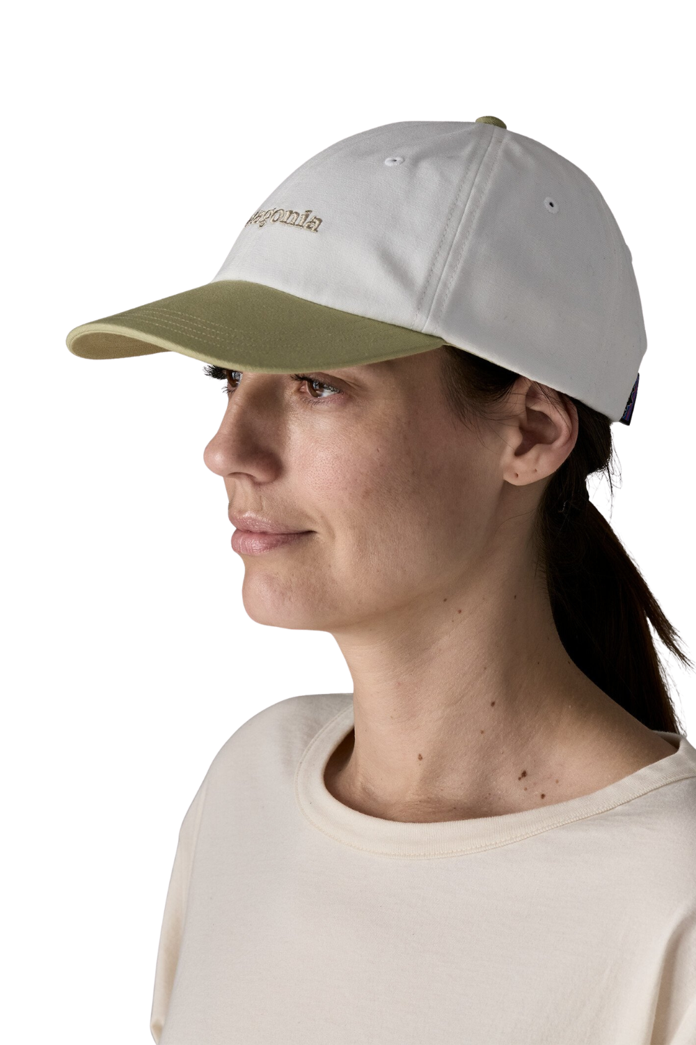 Patagonia Fitz Roy Icon Trad Unisex Cap Birch White/Gumtree Green