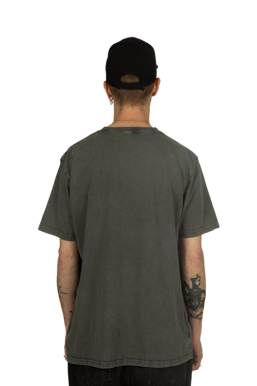 BamBooBay Lure Metal T-Shirt Stone Washed Grey