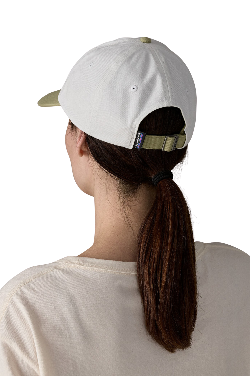 Patagonia Fitz Roy Icon Trad Unisex Cap Birch White/Gumtree Green