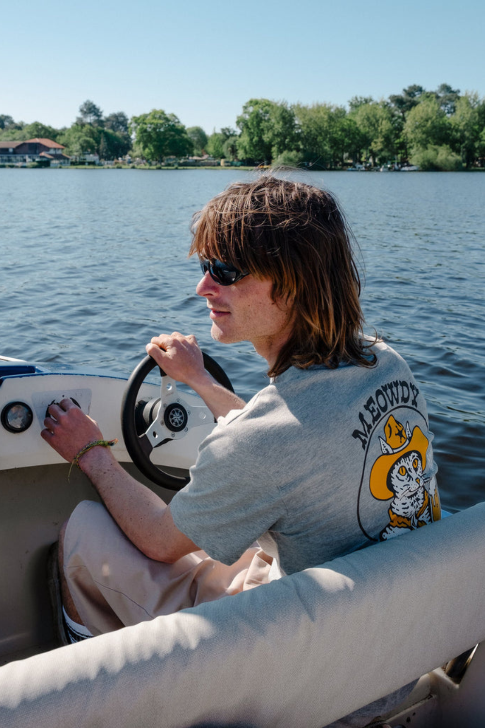 Volcom Meowdy Mens T-Shirt Heather Grey