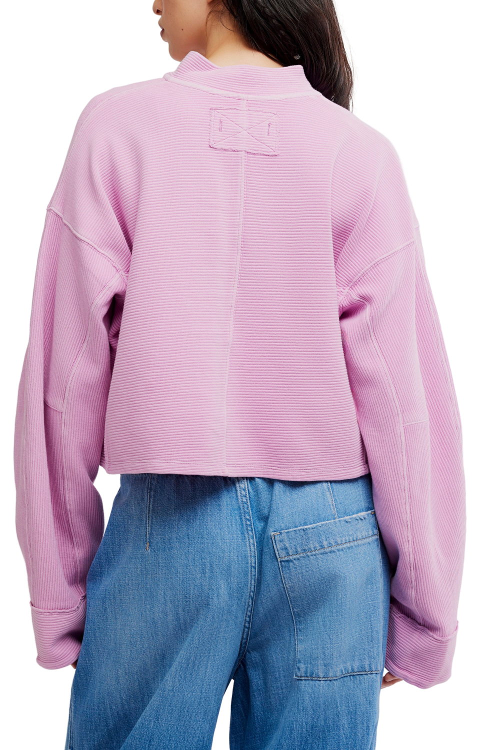 Free People Celeste Womens Quarter Zip Pullover Hummingbird