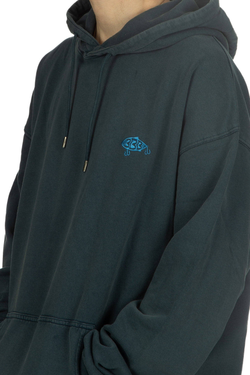 BamBooBay Lure Metal Hoody Stone Wash Denim