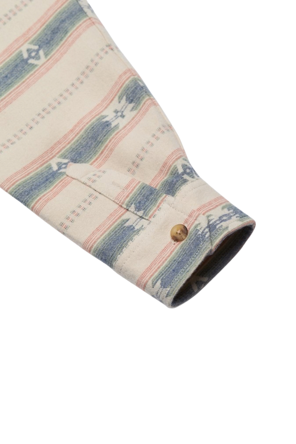 Billabong Offshore Jacquard Mens Flannel Shirt Oatmeal