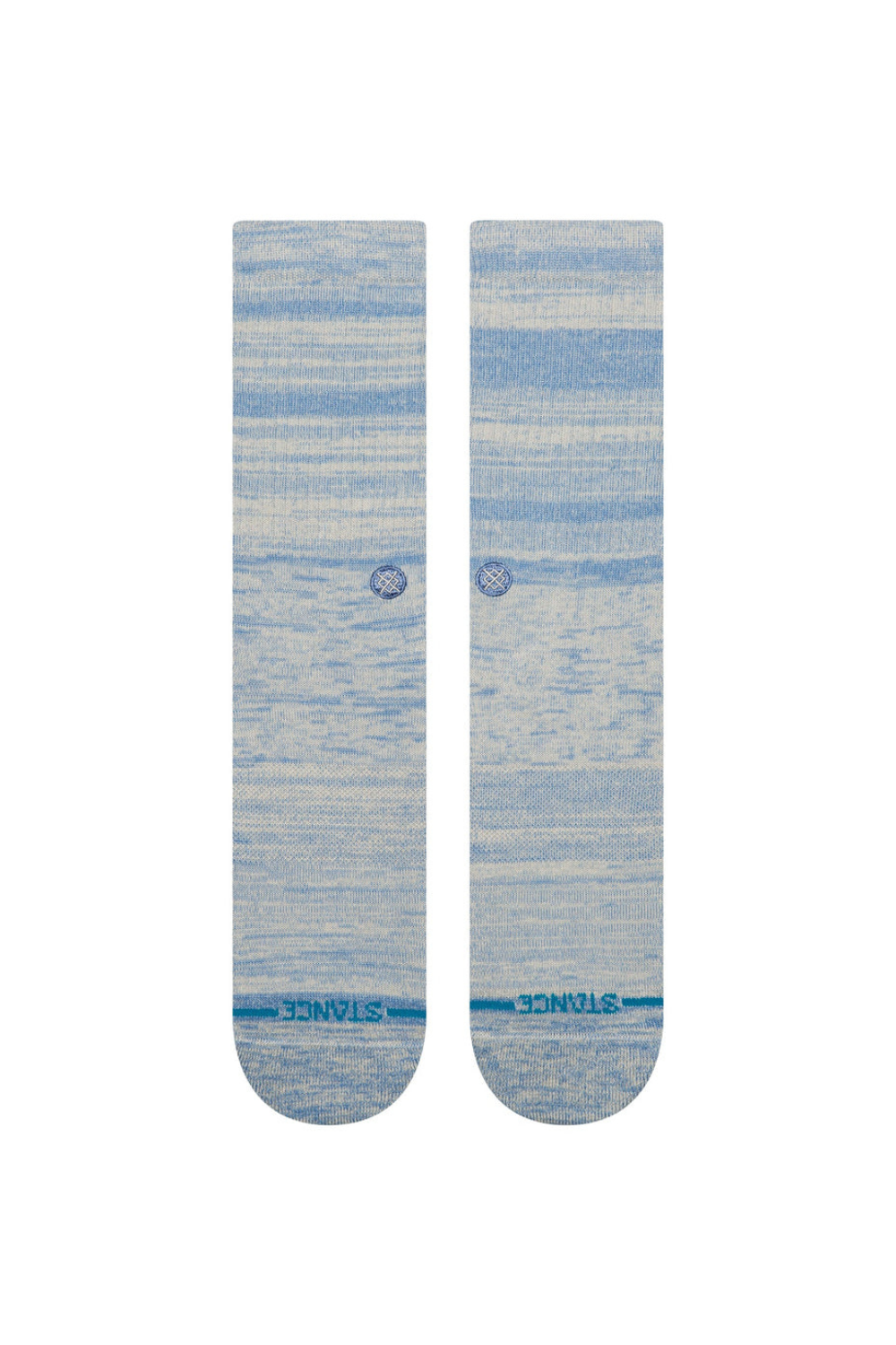 Stance Marled Crew Socks Grey/Blue