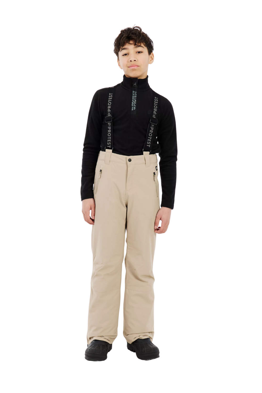 Protest Spikety Junior Snow Pants Bamboo Beige