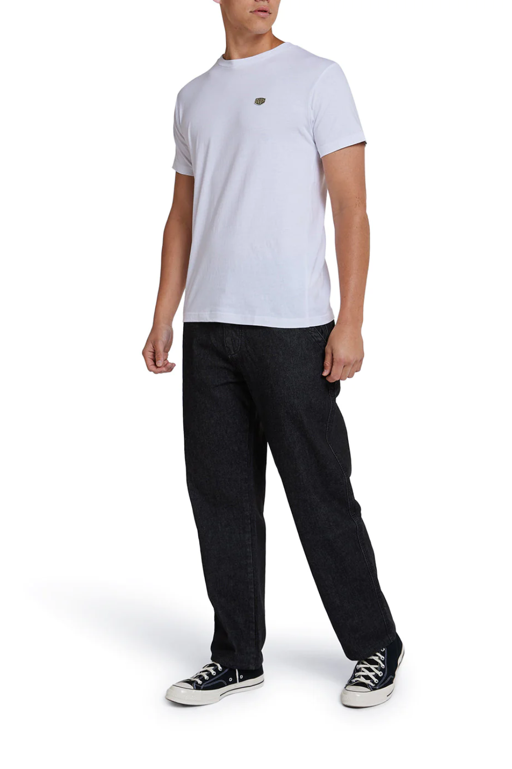 Deus Shield Standard Short Sleeve T-Shirt White