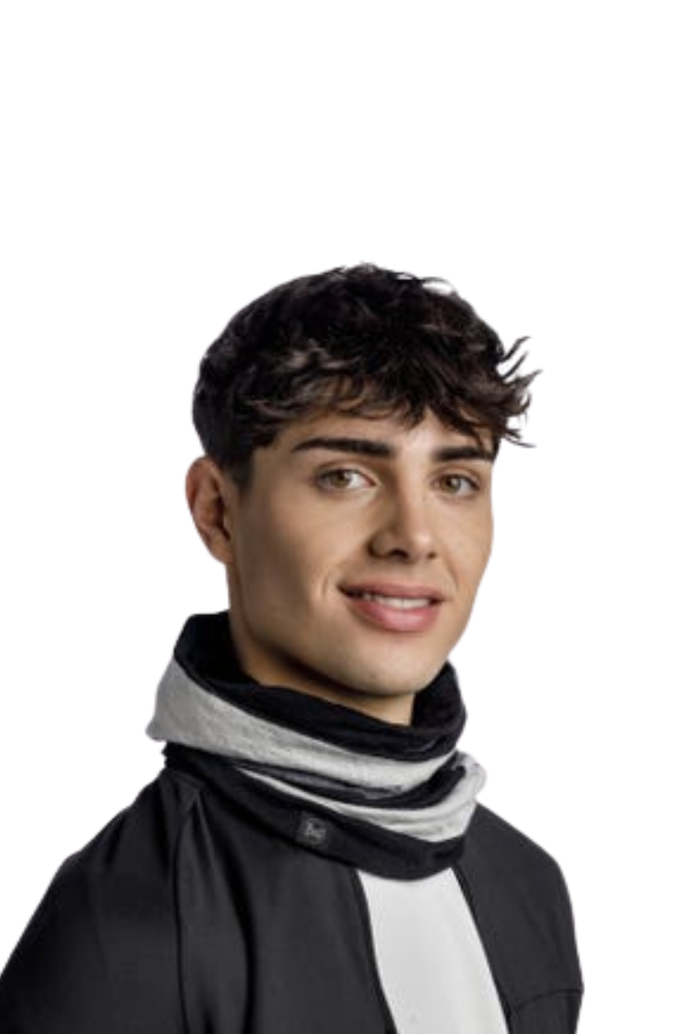 Buff Merino Move Multifunctional Neckwear Graphite