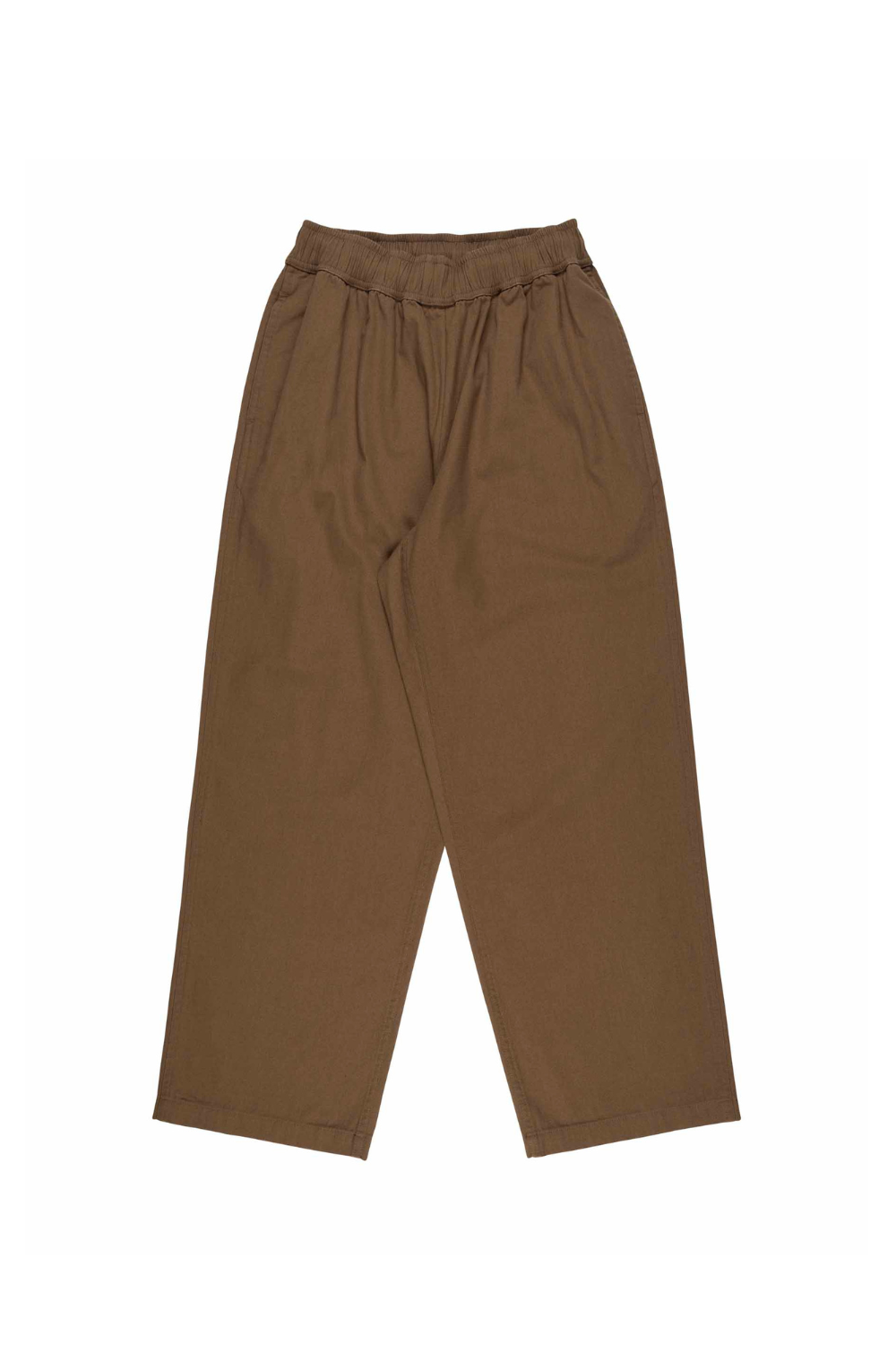 Brown pants on a white background