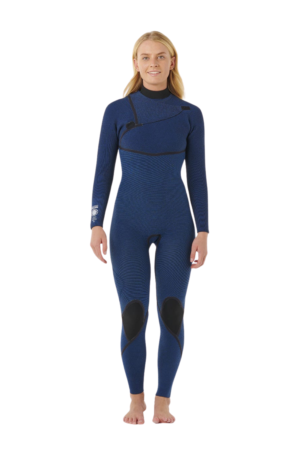 Rip Curl Womens E-Bomb 5/3mm Zip Free Wetsuit Black
