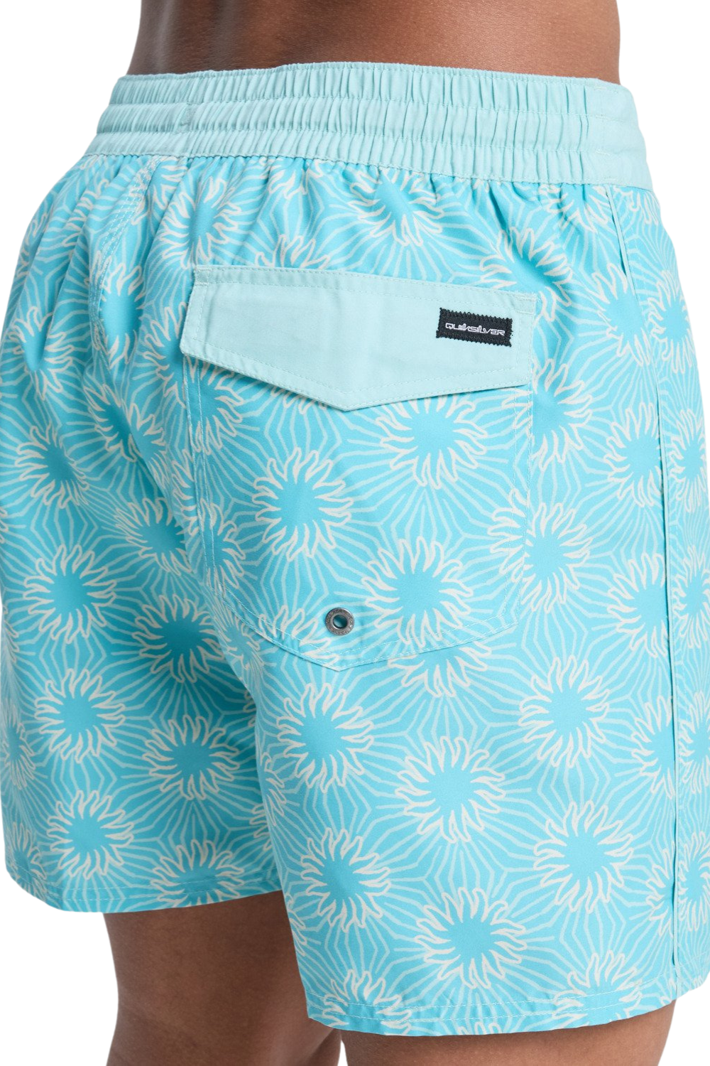 Quiksilver Everyday Half Jam Mens 16" Bordshorts Aqua Ocean Mayhem