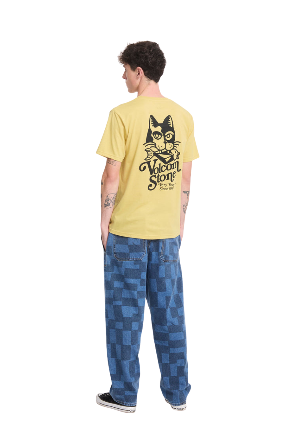 Volcom Tasty Mens T-Shirt Mustard