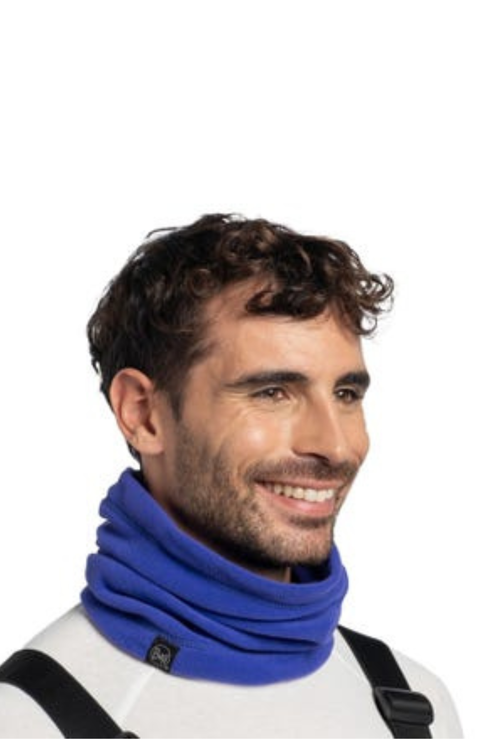 Buff Polar Neckwarmer Solid Ultramarine
