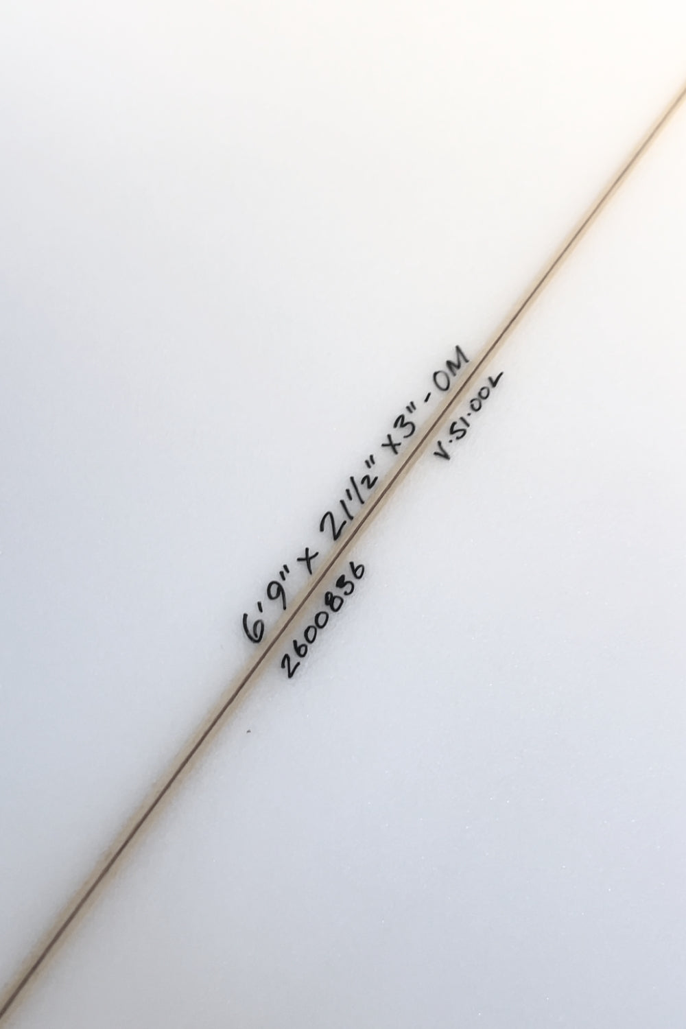 Tiki Custom Surfboard - Parrot Twin Fish 6'9 - Grey Marble Tint (Custom)