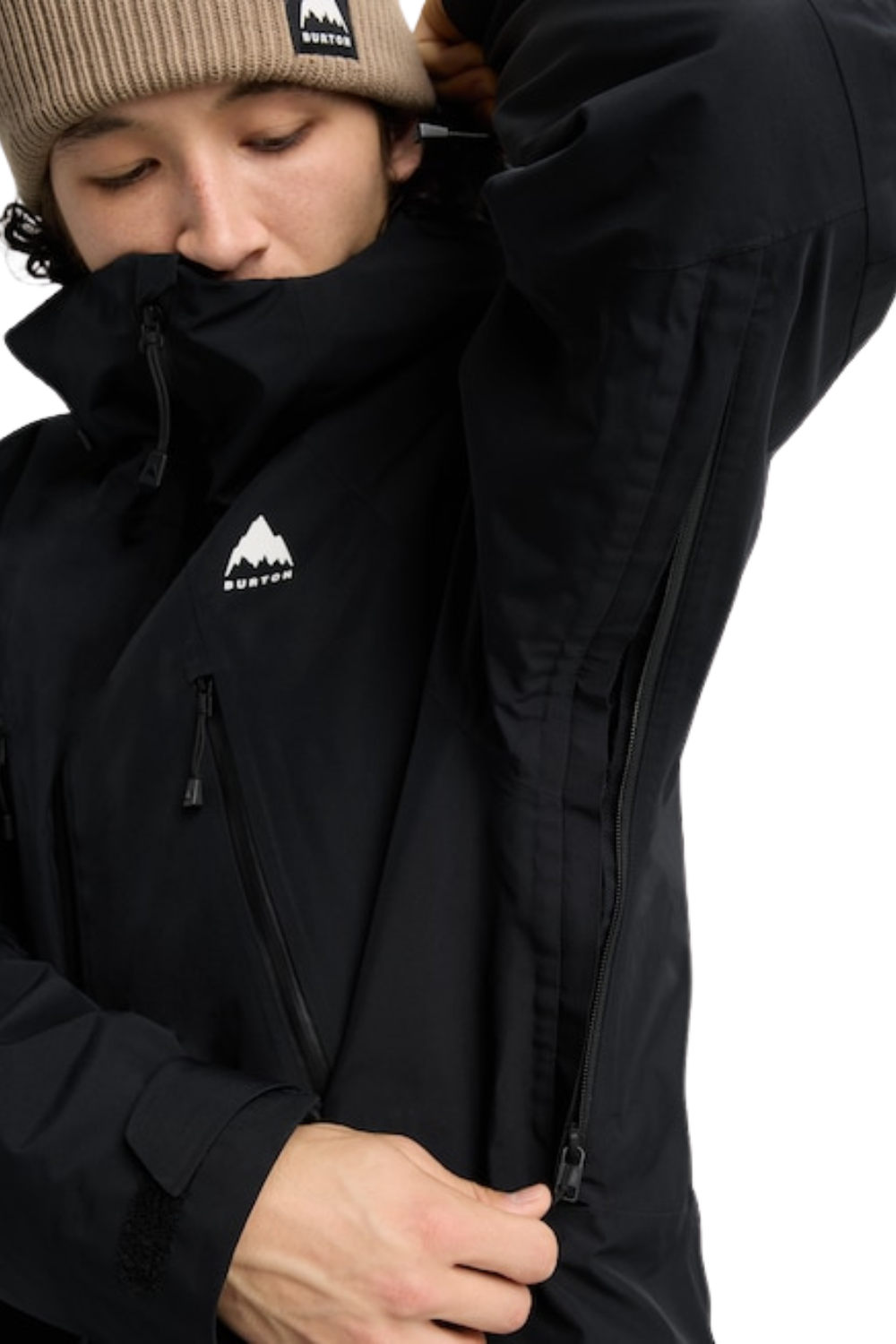 Burton Mens Reserve Gore-Tex 2L Insulated Snow Jacket True Black